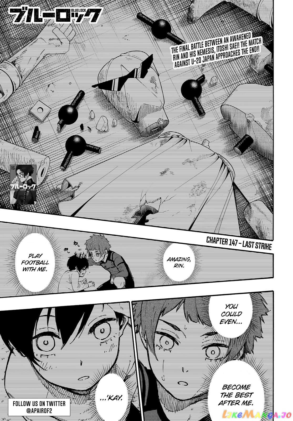 Blue Lock Chapter 147 image 02